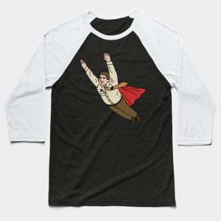 Bob Newby Superhero Baseball T-Shirt